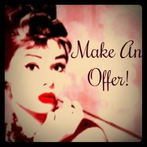 EVERYTHING IS NEGOTIABLE 😜 MAKE AN OFFER 😊 ON ANYTHING! 😁